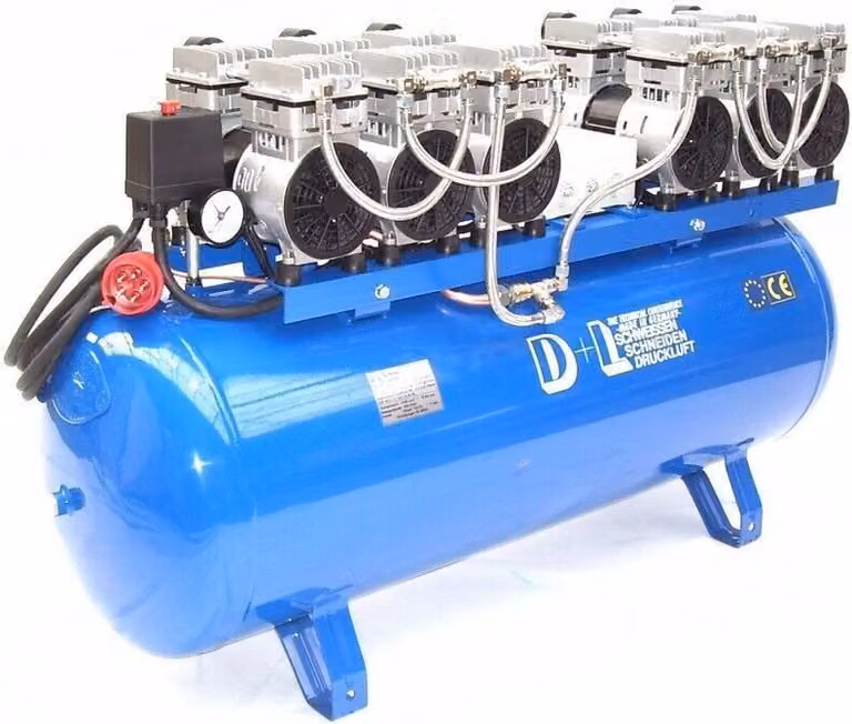 Apex Luchtcompressor Model V12 Olievrij 6 PK 540/8/270W Stille Compressor