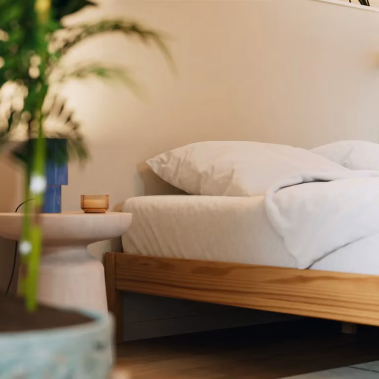 Hypnia Houten bedbodem Leni met vaste latten van grenenhout