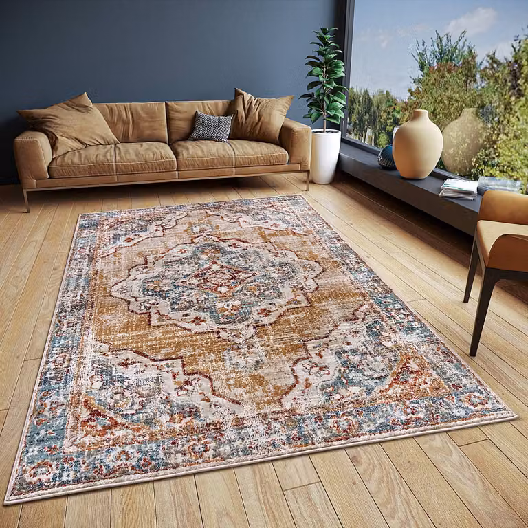 home24 Oosters vloerkleed Strozzi meerkleurig B/D: 140 x 200 cm
