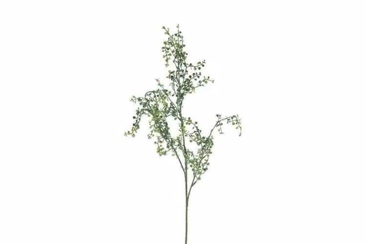 Countryfield zijden Cotoneaster kunstplant groen, 78 cm