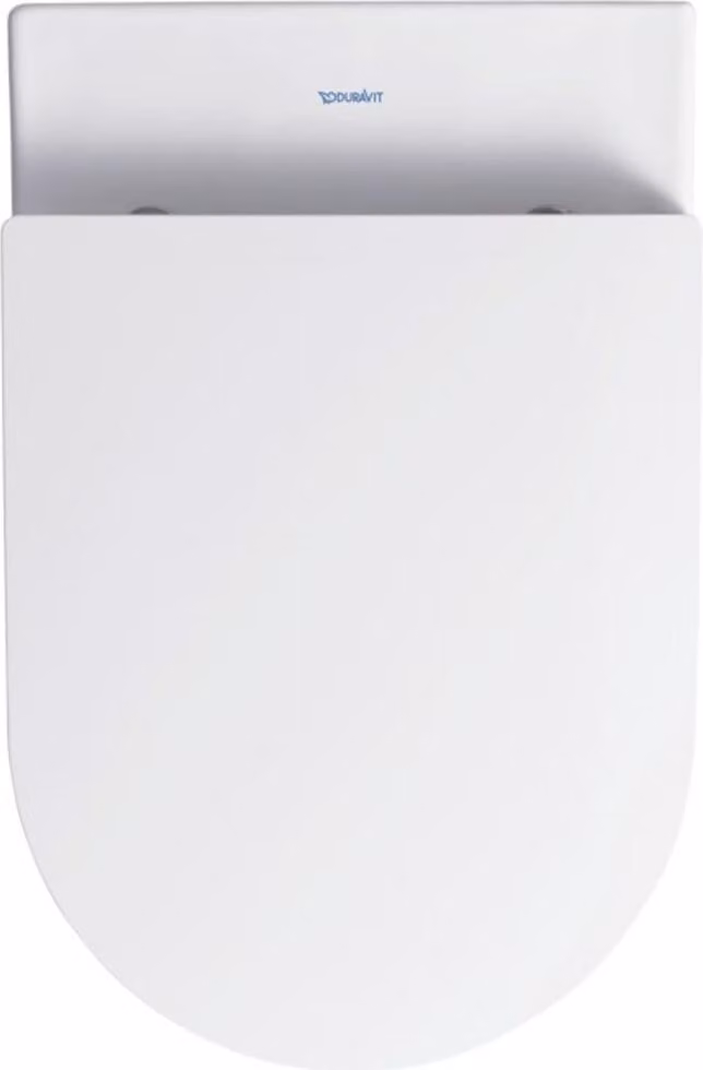 Duravit wandtoilet Me by Starck met diepe spoelbak, wit, 37 x 57 cm, randloos met hygiënische coating