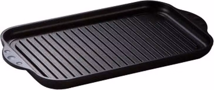Eico 4741 Grillplaat voor de oven, zwart, metaal