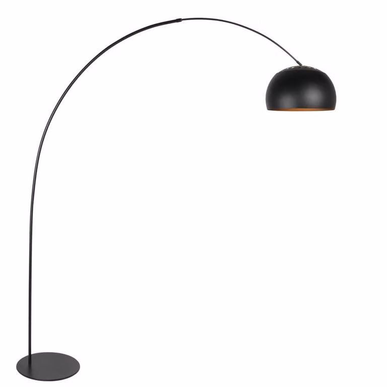 Steinhauer Curve Booglamp zwart