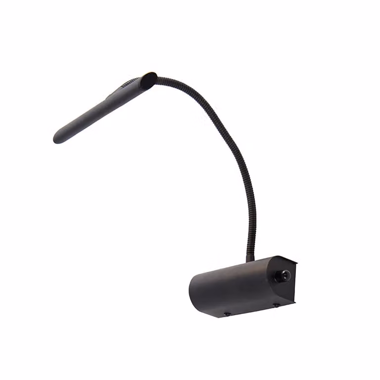 Qazqa Moderne Wandlamp Zwart met Dimbare LED en Verstelbare Lichtinval