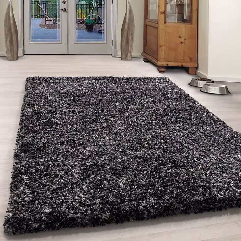 Ayyildiz Teppich Modern Rechthoekig Vloerkleed Zwart/Antraciet B: 140 cm, D: 200 cm