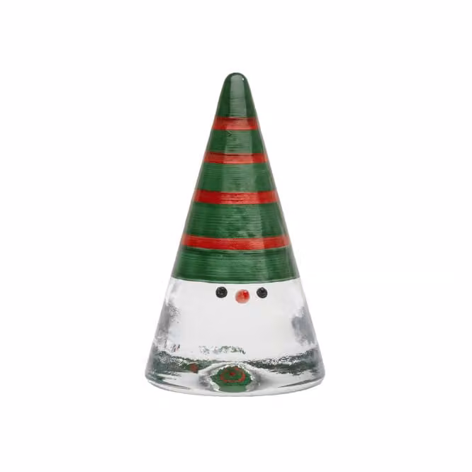 Kosta Boda Noel kerstkabouter Groen, 15 cm