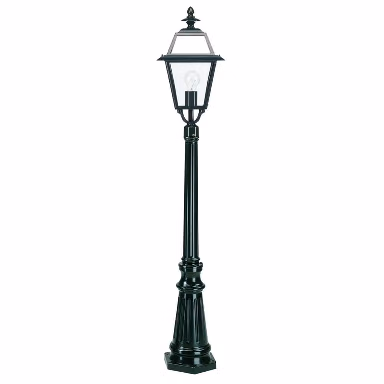 KS Verlichting Italiaanse Maaseick lantaarn vloerlamp antraciet