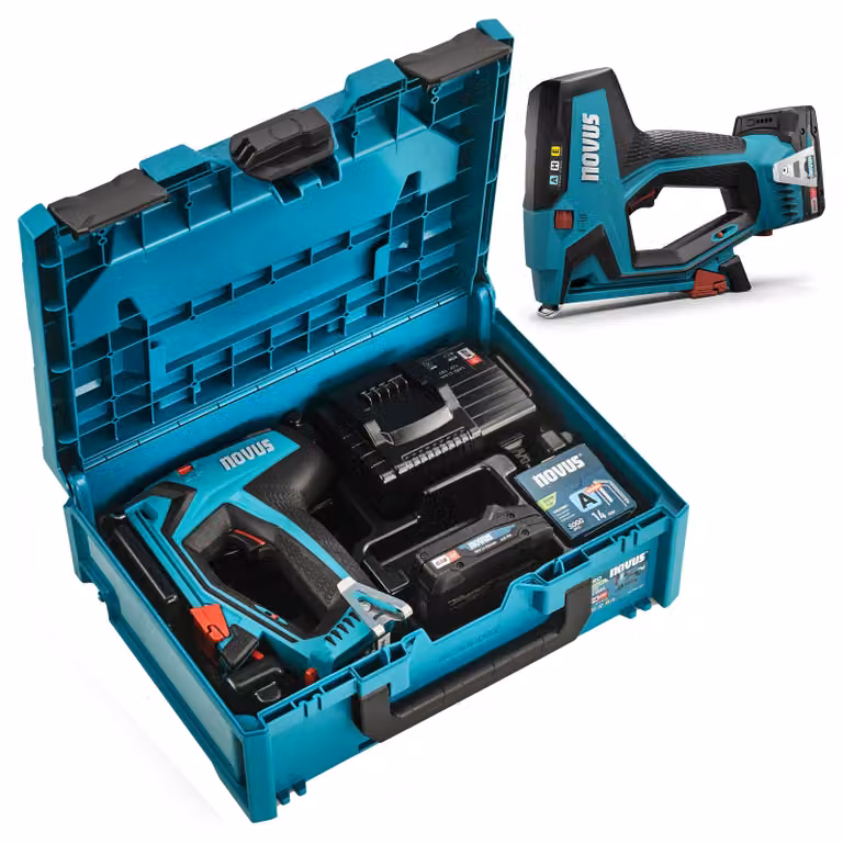 Novus J-550 Accu tacker 18V Li-ion met kofferset
