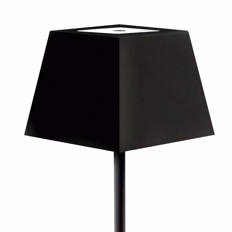 Franssen Finmotion Oplaadbare Tafellamp - Zwart - Aluminium