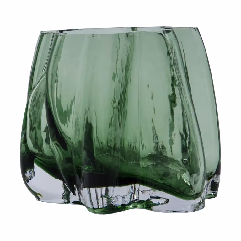 House Doctor Curva kaarsenhouder Groen van Glas