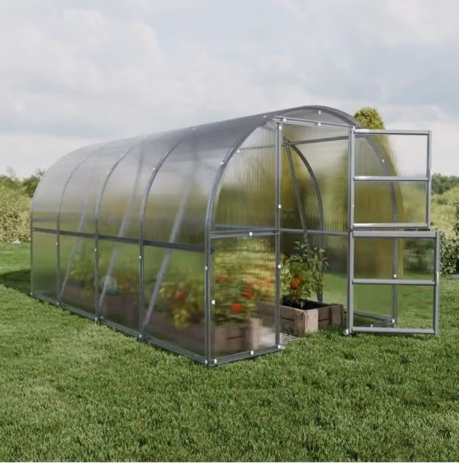 Baumera Kas BALTIC LT met 4 mm polycarbonaat, 4 x 3 meter
