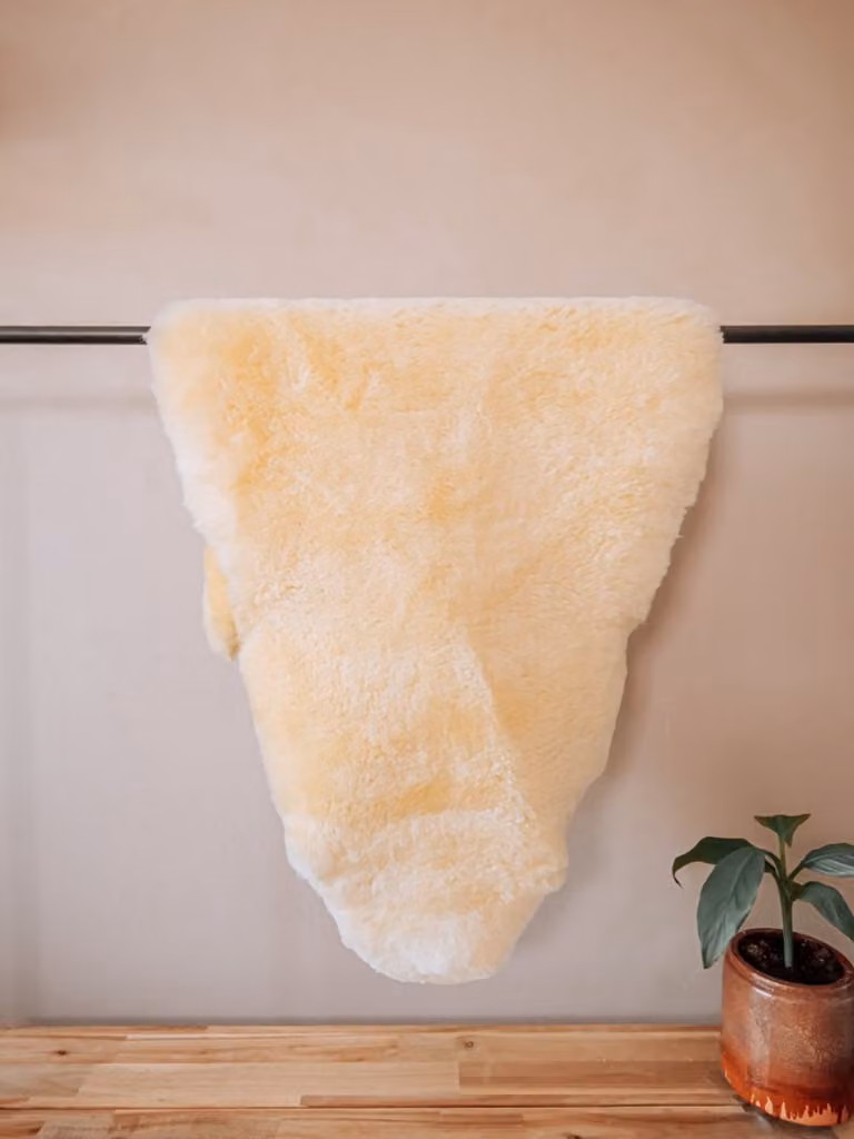 Medicinale Schapenvacht L (105 cm) voor doorliggen en anti-decubitus