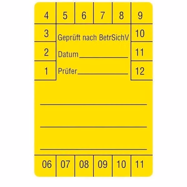 Beha Amprobe FTC00001280D testlabels verpakking van 250 stuks