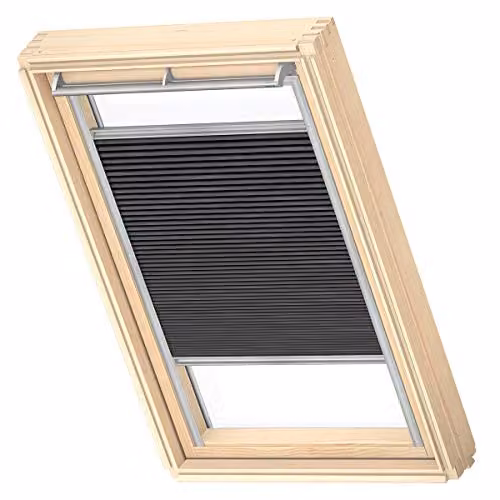 VELUX Dakraam Verduisterend Plisségordijn FHC, U04, Zwart