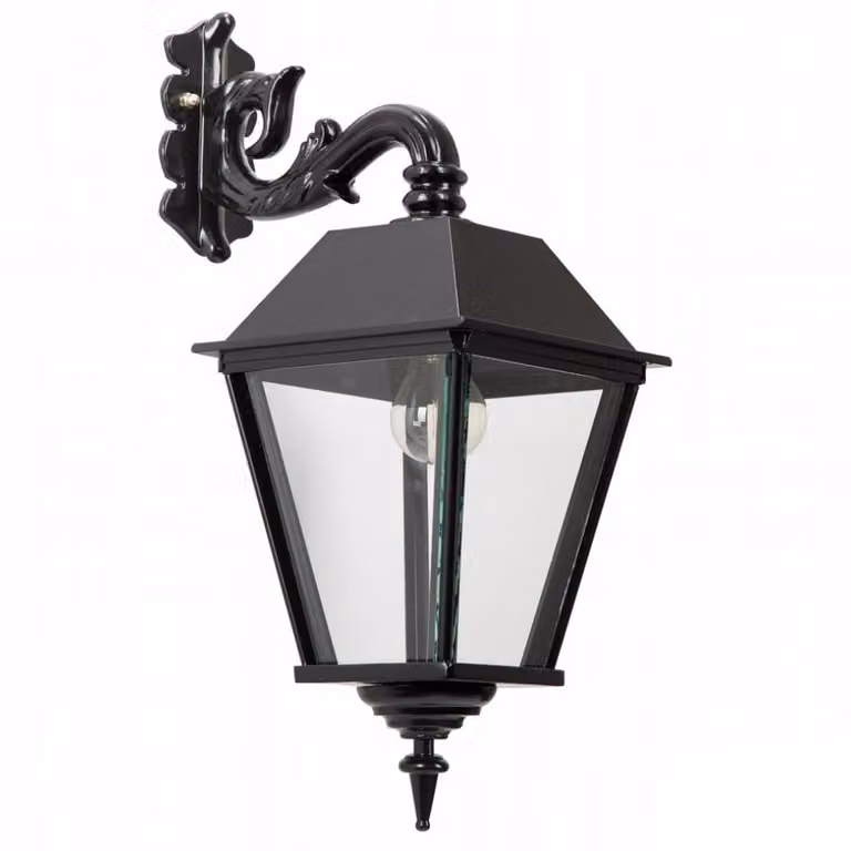 Nostalgische wandlamp Braamt M 40 groen van KS Verlichting