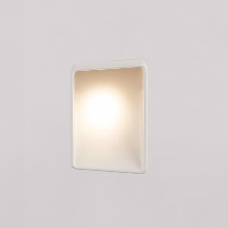 Lyora Inbouw trapverlichting - Wit - Warm wit