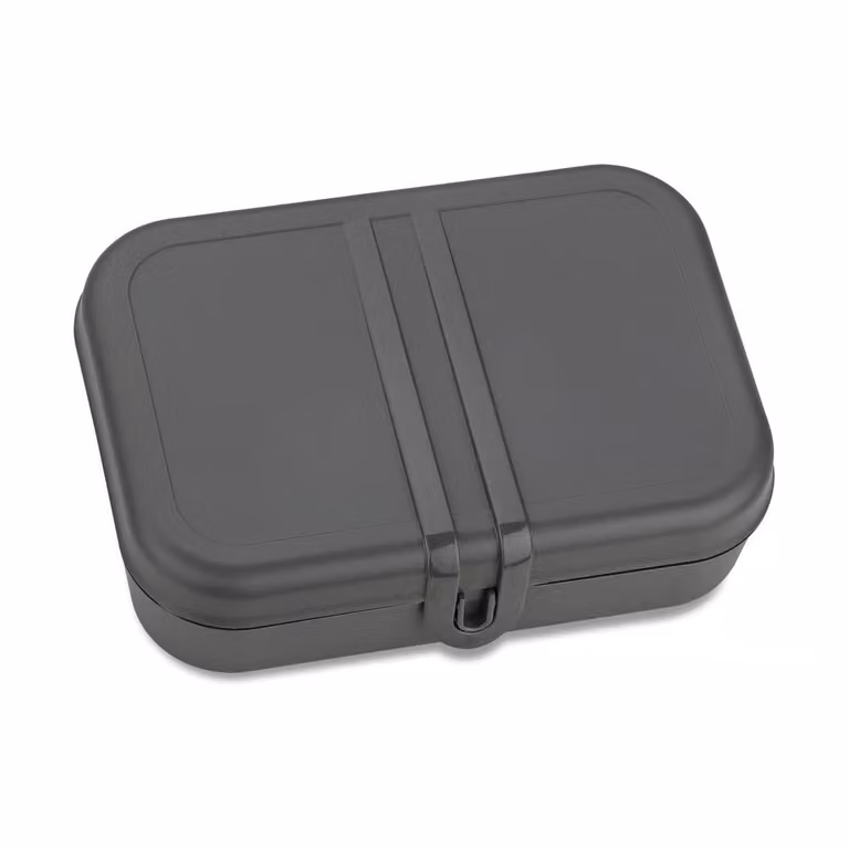 Koziol Pascal Lunchbox met verdelers Grijs B/D/H: 23 x 6 x 17 cm