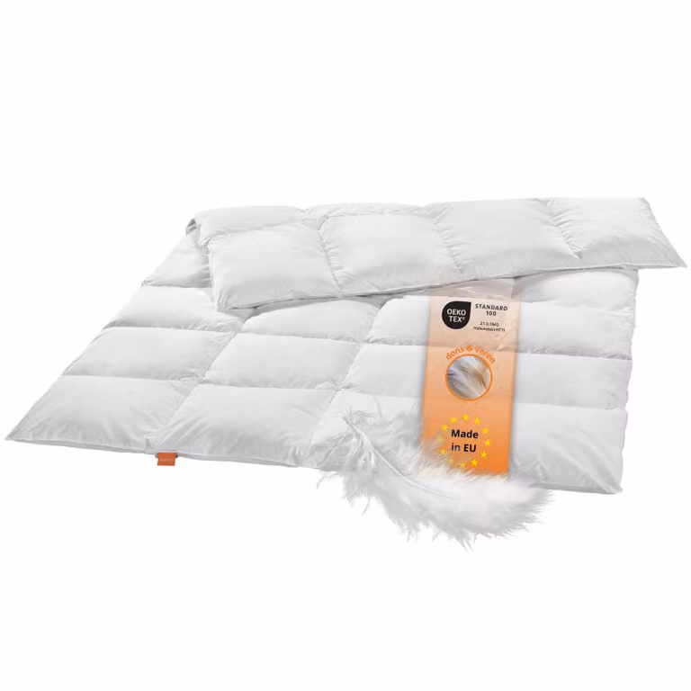 Sleepling Warm Donzen Dekbed met Dons en Veren, 200 x 200 cm