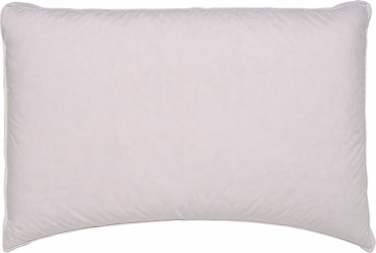 VANOS Premium Hoofdkussen met Latex kern en 90% Eendendons - Contour - Zacht