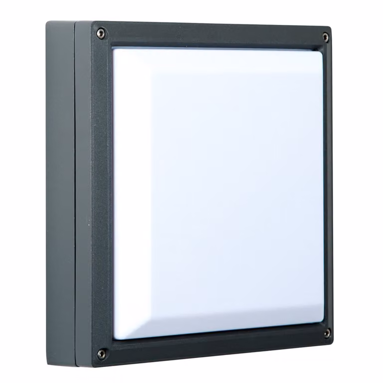 Vierkante buitenlamp Stellar van KS Verlichting in aluminium voor tuin en terras