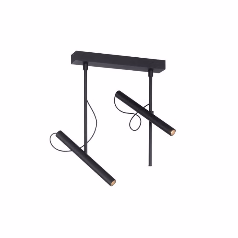 Paul Neuhaus Pure Tutua Design LED plafondlamp zwart