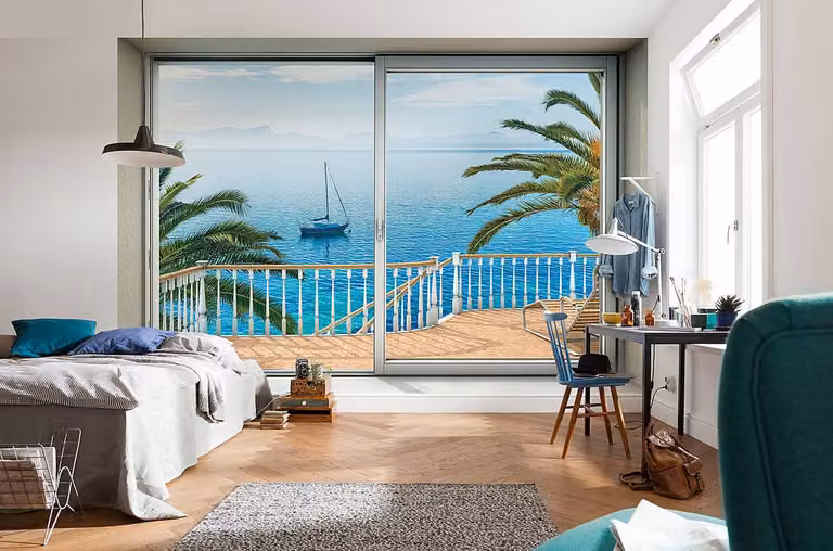 home24 Vliesbehang Tranquillo Mural B: 400 cm, H: 260 cm
