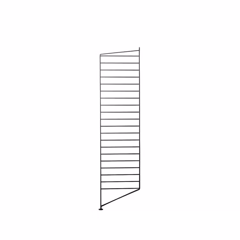 String vloerpaneel zwart, 115 x 30 cm, 1-pack