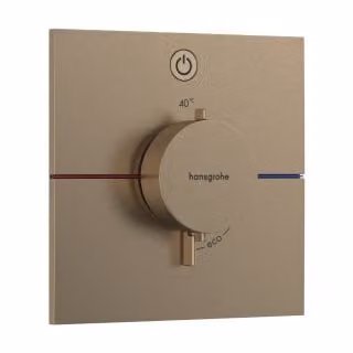 Hansgrohe ShowerSelect Com.E Thermostaat UP 1 Uitgang, Geborsteld Brons, 15571140