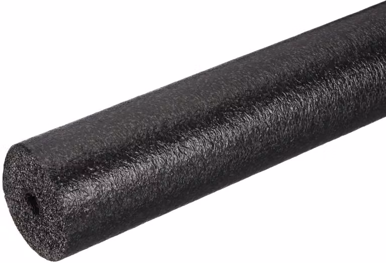 Buisisolatie Zwart - Binnendiameter: 15 mm - Lengte: 1 m