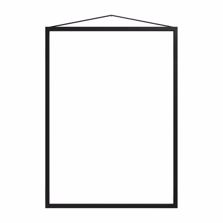 MOEBE Lijst Transparent Black 50 x 70 cm
