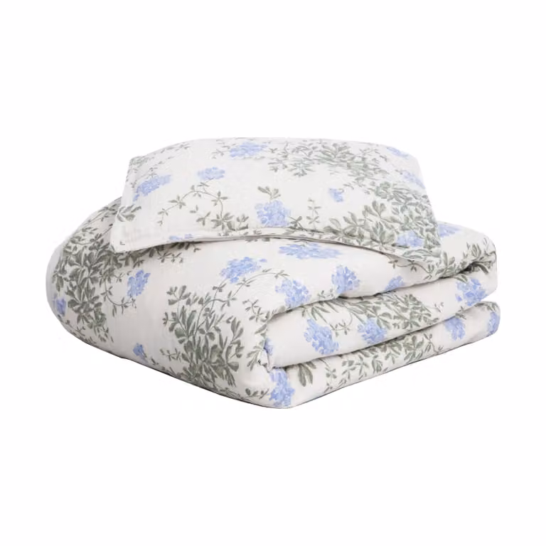 Garbo&Friends Plumbago Muslin beddengoedset junior 100 x 140 cm en 40 x 45 cm