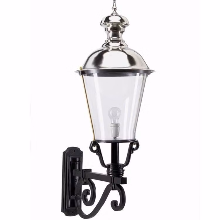 Nostalgische wandlantaarn Notaris XL zwart KS Verlichting