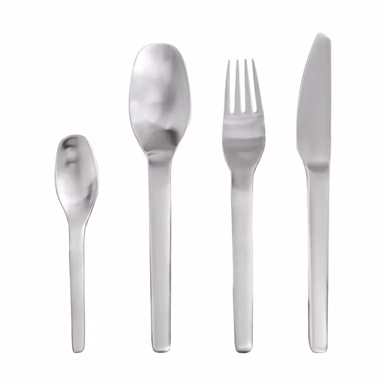 Aida Enso 16-delig bestekset Satin van staal