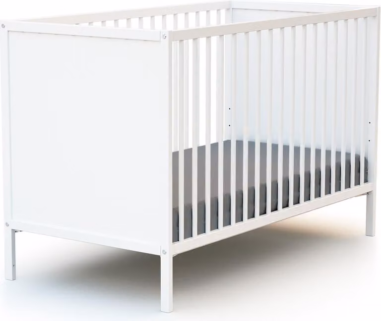 WEBABY Kinderbed van mixed materials voor baby's, 60 x 120 cm