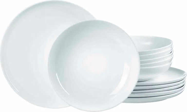 Ritzenhoff & Breker Skagen Tafelset, 12-delig, porselein, wit