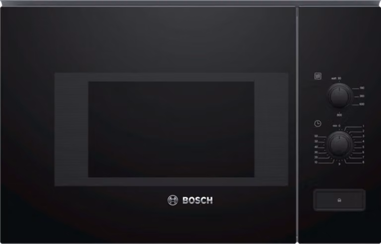 Bosch Serie 4 BFL520MB0 Magnetron, zwart, inbouwmodel, 20 liter, 800 watt