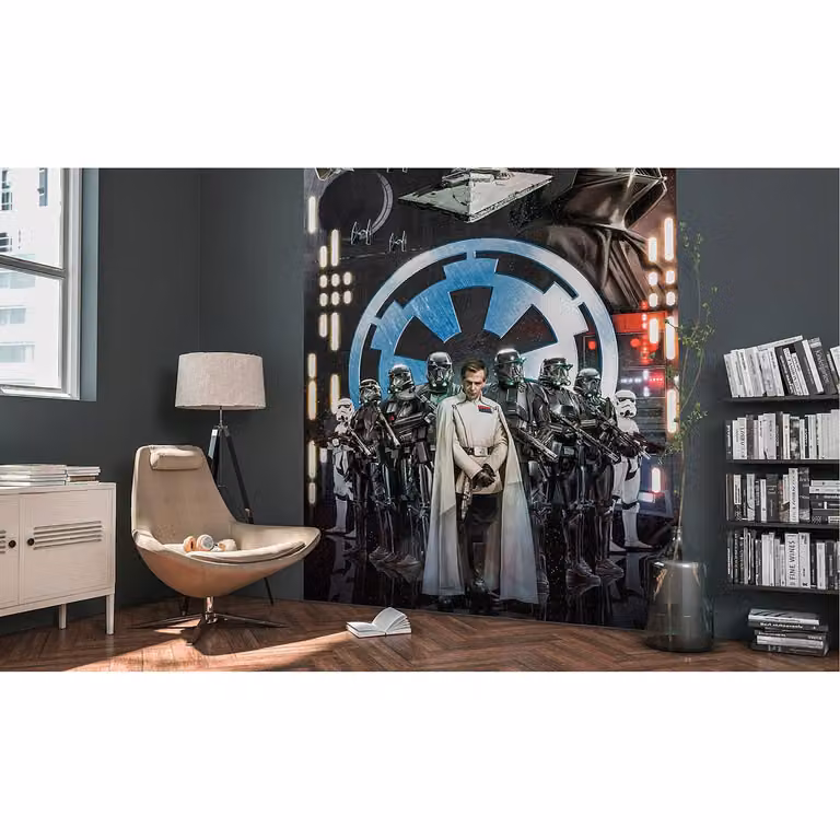 home24 Fotobehang Star Wars Empire Mural Breedte: 200 cm, Hoogte: 275 cm