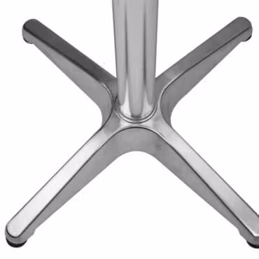 Metro Professional Tuintafel, Aluminium, Zilverkleurig, B/D/H: 110 x 60 cm