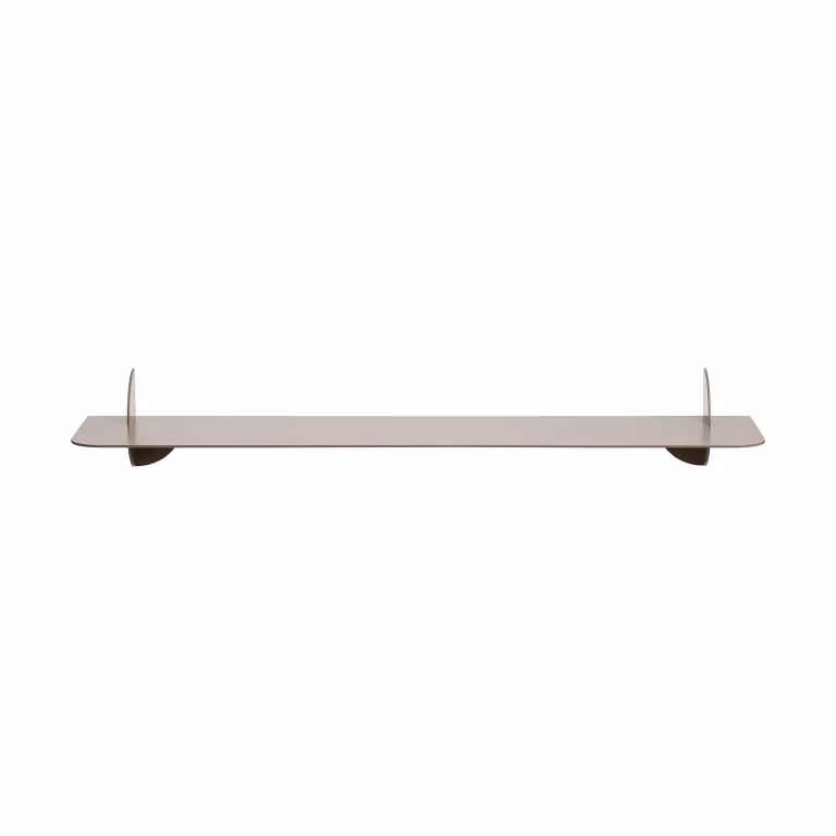 AYTM Aedes wandplank Taupe, Breedte: 80 cm