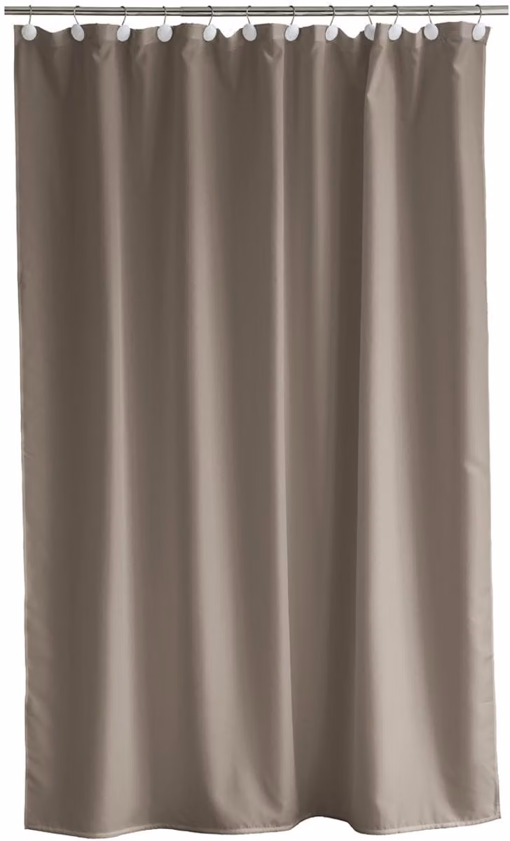 Södahl Comfort Douchegordijn Taupe B: 180 cm, H: 200 cm