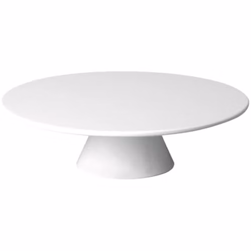 APS Causal Melamine Ronde Taartstandaard wit, Ø 31 cm, H: 8 cm