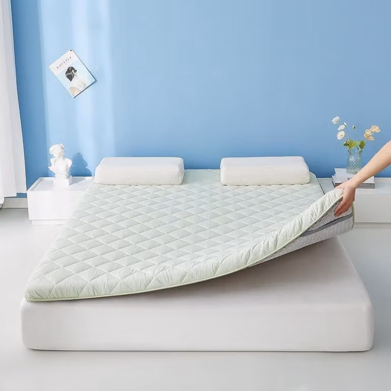 Japanse futonmatras - Zachte opvouwbare en draagbare tatami-mat voor gastenbed, camping of bank