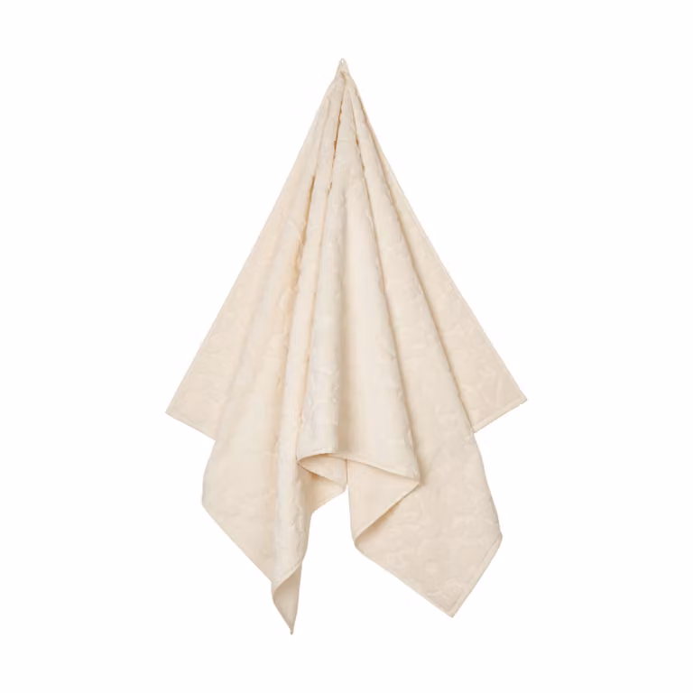 Ferm Living Cilla handdoek Off-white, Breedte: 70 cm, Lengte: 140 cm