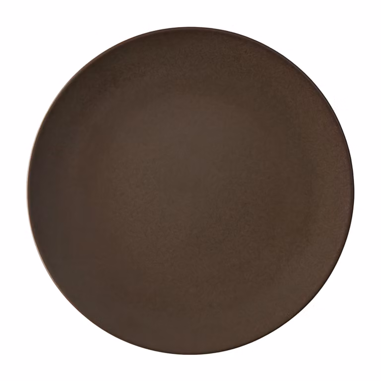 Aida Ceramic Workshop bordje Ø19,5 cm Chestnut-mat bruin