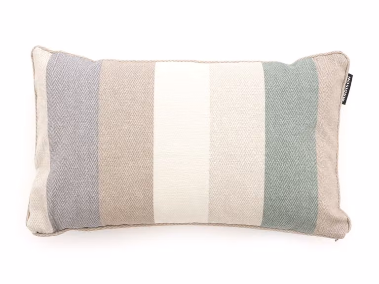 Madison Sierkussen Tuin Bruin Gestreept Katoen/Polyester B: 50 cm, H: 30 cm