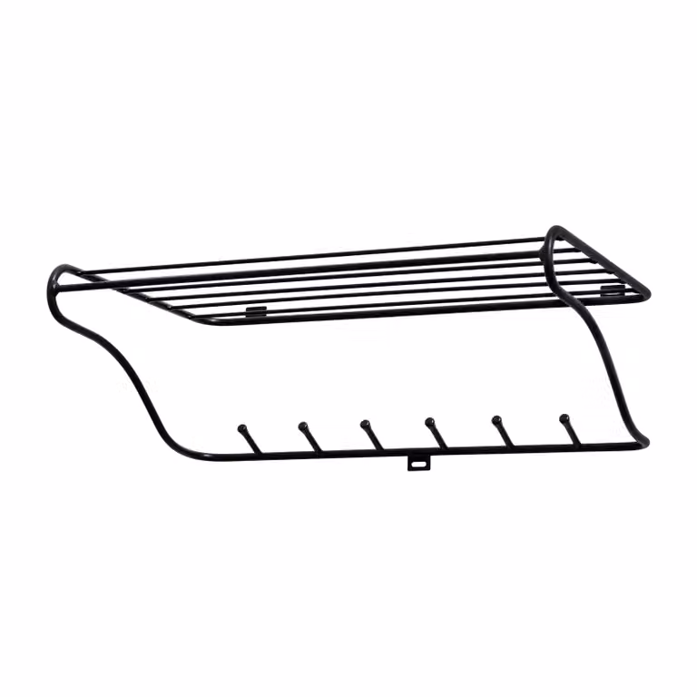 Maze Hat Rack hoedenplank zwart voor volwassenen