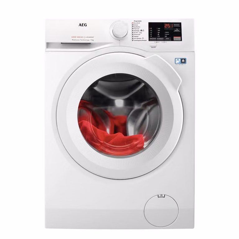 AEG LF627400 ProSense Wasmachine Wit 7 kg 1400 toeren frontloader met Aquastop