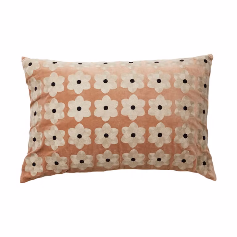 Olsson & Jensen Daisy kussenhoes Oudroze 40 x 60 cm