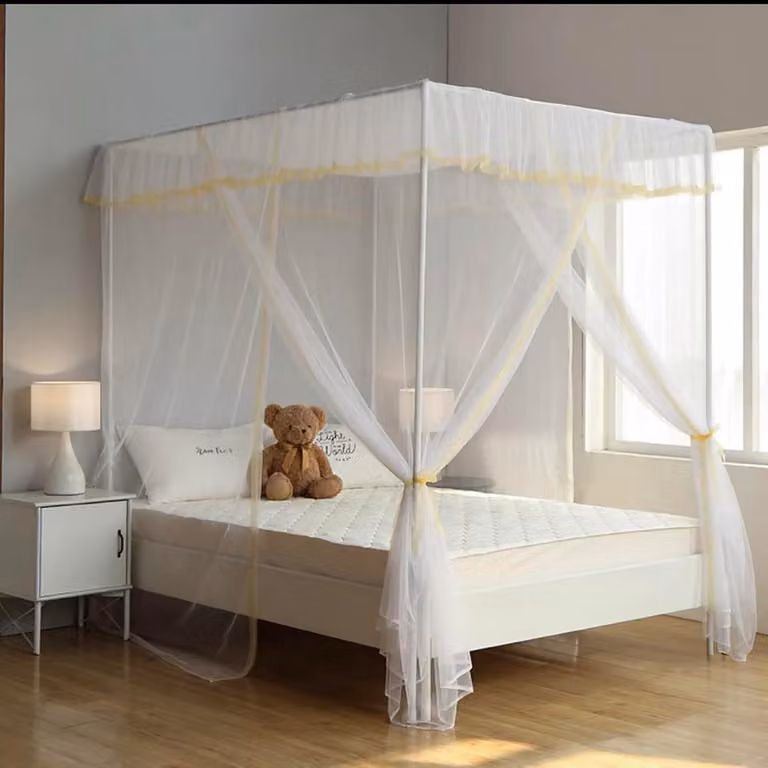 Goud Hemelbed Frame van Metaal voor de Slaapkamer - Full Maat