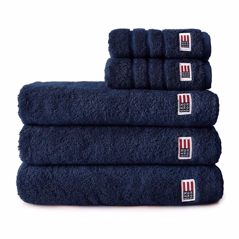 Lexington Icons Original badhanddoek Navy 100 x 150 cm